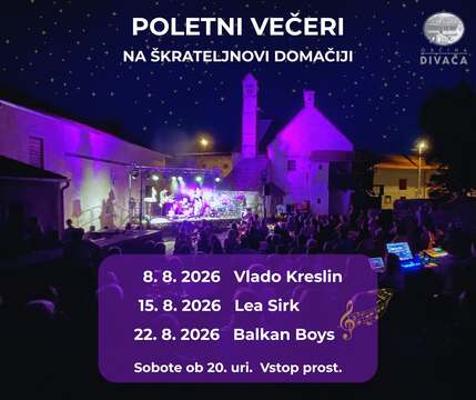 Poletni večeri na Škrateljnovi domačiji