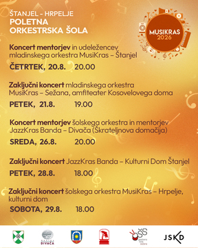 Poletna orkestrska šola MusiKras 2026