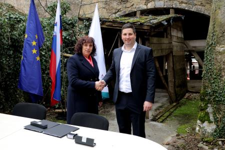 Podpis gradbene pogodbe Muzej prevozništva in tovorništva