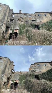 Stara mitnica pred posegom, feb./mar. 2024